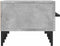 vidaXL - Tv-meubel - 150x36x30 - cm - bewerkt - hout - betongrijs