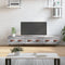 vidaXL - Tv-meubel - 150x36x30 - cm - bewerkt - hout - grijs - sonoma - eikenkleurig