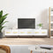 vidaXL - Tv-meubel - 150x36x30 - cm - bewerkt - hout - hoogglans - wit