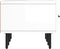 vidaXL - Tv-meubel - 150x36x30 - cm - bewerkt - hout - hoogglans - wit