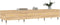 vidaXL - Tv-meubel - 150x36x30 - cm - bewerkt - hout - sonoma - eikenkleurig