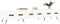 vidaXL - Tv-meubel - 150x36x30 - cm - bewerkt - hout - wit