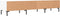 vidaXL - Tv-meubel - 150x36x30 - cm - bewerkt - hout - wit