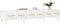 vidaXL - Tv-meubel - 150x36x30 - cm - bewerkt - hout - wit