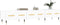 vidaXL - Tv-meubel - 150x36x30 - cm - bewerkt - hout - wit