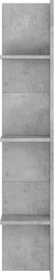 vidaXL - Tv-meubel - 152x22x113 - cm - bewerkt - hout - betongrijs