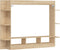 vidaXL - Tv-meubel - 152x22x113 - cm - bewerkt - hout - sonoma - eikenkleurig