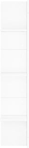 vidaXL - Tv-meubel - 152x22x113 - cm - bewerkt - hout - wit