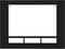 vidaXL - Tv-meubel - 152x22x113 - cm - bewerkt - hout - zwart