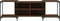 vidaXL - Tv-meubel - 153x37x50 - cm - bewerkt - hout - bruin - eikenkleur
