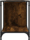 vidaXL - Tv-meubel - 153x37x50 - cm - bewerkt - hout - gerookt - eikenkleurig