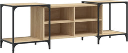vidaXL - Tv-meubel - 153x37x50 - cm - bewerkt - hout - sonoma - eikenkleurig