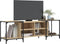 vidaXL - Tv-meubel - 153x37x50 - cm - bewerkt - hout - sonoma - eikenkleurig