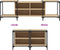 vidaXL - Tv-meubel - 153x37x50 - cm - bewerkt - hout - sonoma - eikenkleurig