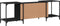 vidaXL - Tv-meubel - 153x37x50 - cm - bewerkt - hout - zwart