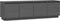 vidaXL - Tv-meubel - 156x37x45 - cm - massief - grenenhout - grijs