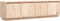 vidaXL - Tv-meubel - 156x37x45 - cm - massief - grenenhout