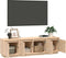 vidaXL - Tv-meubel - 156x37x45 - cm - massief - grenenhout