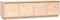 vidaXL - Tv-meubel - 156x37x45 - cm - massief - grenenhout