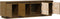 vidaXL - Tv-meubel - 156x37x45 - cm - massief - grenenhout - honingbruin