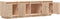 vidaXL - Tv-meubel - 156x37x45 - cm - massief - grenenhout