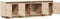 vidaXL - Tv-meubel - 156x37x45 - cm - massief - grenenhout