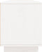 vidaXL - Tv-meubel - 156x37x45 - cm - massief - grenenhout - wit