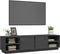 vidaXL - Tv-meubel - 156x40x40 - cm - massief - grenenhout - grijs