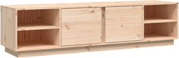 vidaXL - Tv-meubel - 156x40x40 - cm - massief - grenenhout