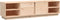 vidaXL - Tv-meubel - 156x40x40 - cm - massief - grenenhout