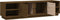 vidaXL - Tv-meubel - 156x40x40 - cm - massief - grenenhout - honingbruin