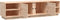 vidaXL - Tv-meubel - 156x40x40 - cm - massief - grenenhout