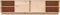 vidaXL - Tv-meubel - 156x40x40 - cm - massief - grenenhout