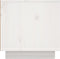 vidaXL - Tv-meubel - 156x40x40 - cm - massief - grenenhout - wit
