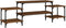 vidaXL - Tv-meubel - 157x35x52 - cm - bewerkt - hout - bruin - eikenkleur