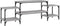 vidaXL - Tv-meubel - 157x35x52 - cm - bewerkt - hout - grijs - sonoma - eikenkleurig