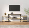 vidaXL - Tv-meubel - 157x35x52 - cm - bewerkt - hout - sonoma - eikenkleurig