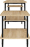 vidaXL - Tv-meubel - 157x35x52 - cm - bewerkt - hout - sonoma - eikenkleurig