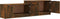 vidaXL - Tv-meubel - 158,5x36x45 - cm - bewerkt - hout - gerookt - eikenkleurig