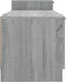 vidaXL - Tv-meubel - 158,5x36x45 - cm - bewerkt - hout - grijs - sonoma - eikenkleurig