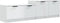 vidaXL - Tv-meubel - 158,5x36x45 - cm - bewerkt - hout - hoogglans - wit