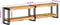 vidaXL - Tv-meubel - 160x30x40 - cm - massief - mangohout