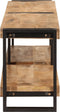 vidaXL - Tv-meubel - 160x30x40 - cm - massief - mangohout