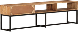 vidaXL - Tv-meubel - 160x30x45 - cm - massief - acaciahout