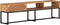 vidaXL - Tv-meubel - 160x30x45 - cm - massief - acaciahout