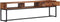 vidaXL - Tv-meubel - 160x30x45 - cm - massief - sheeshamhout