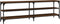 vidaXL - Tv-meubel - 160x30x50 - cm - bewerkt - hout - bruin - eikenkleur
