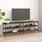 vidaXL - Tv-meubel - 160x30x50 - cm - bewerkt - hout - bruin - eikenkleur