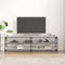 vidaXL - Tv-meubel - 160x30x50 - cm - bewerkt - hout - grijs - sonoma - eikenkleurig