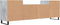 vidaXL - Tv-meubel - 160x35x55 - cm - bewerkt - hout - betongrijs